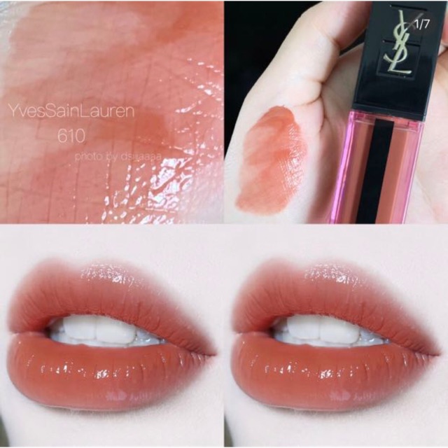 Son Ysl water stain lipstick mau 610 Shopee Vi t Nam