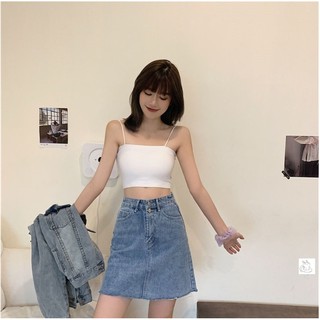 Áo bra nữ su đệm mỏng co giãn tốt, mặc rất mịn và êm freesize, form ngực duới 82cm King Shop B-8881