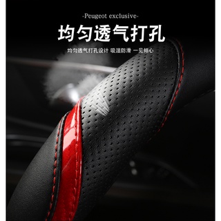 Sợi Carbon Da Vô Lăng Ô Tô Bao 38cm Cho Xe Toyota Corolla CH-R Camry Rav4 Auris Prius Yalis Avensis Phụ Kiện Ô Tô