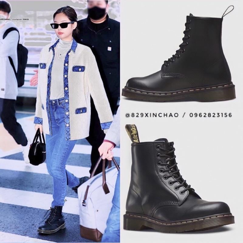 Blackpink jennie dr store martens