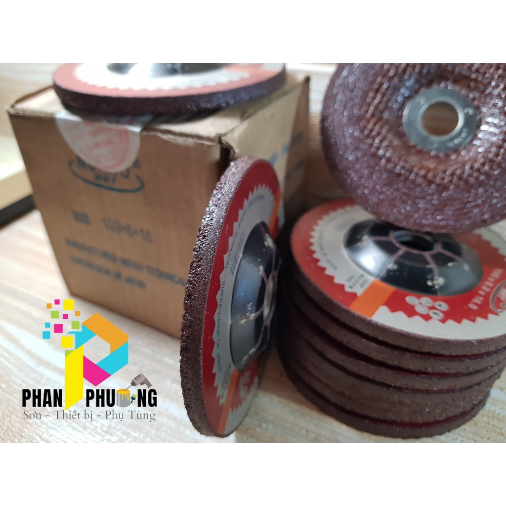 [SALE] SET 2 ĐÁ MÀI NURITO NHẬT BẢN 100 * 6.0 * 16 MM