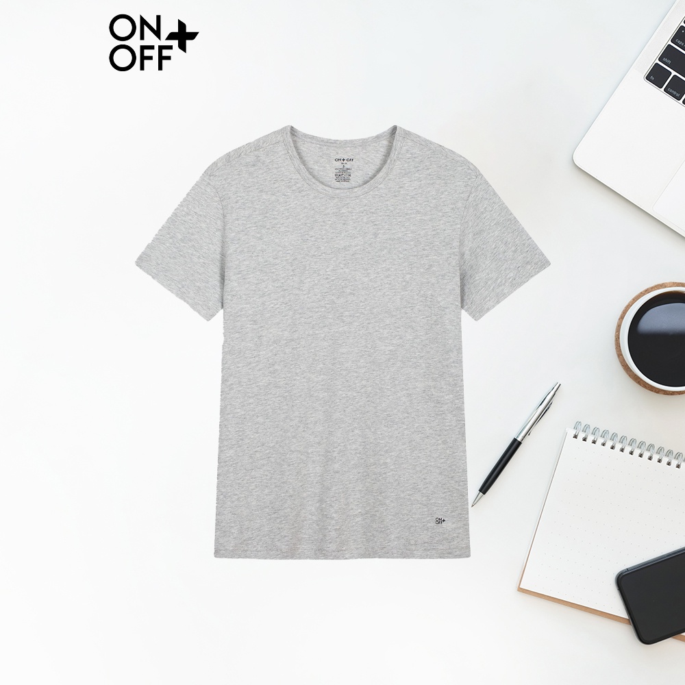 Ảnh Áo thun nam ngắn tay ONOFF công nghệ Cotton Compact cao cấp, mềm mịn - 18IS23S013 3