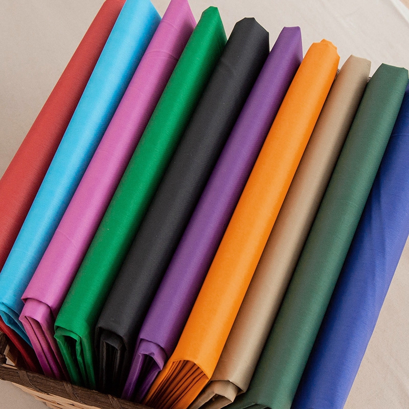 210T Polyester Vải Phủ Chống Thấm Nước 100 * 150cm Vải Bền Để Làm Ô Và Rèm DIY Craft TJ1156