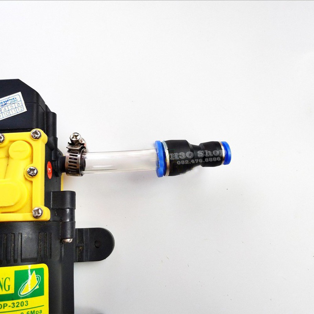 Đầu Nối Từ Bơm Mini Đơn Ra Ống Hơi 8mm- Bơm hệ thống phun sương