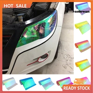 Miếng dán trang trí đèn pha xe hơi nhiều màu sắc thời trang