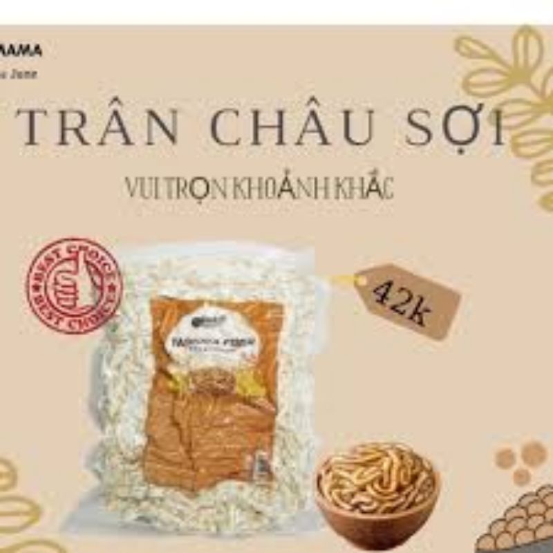 Trân châu Đài Loan dạng sợi 800g