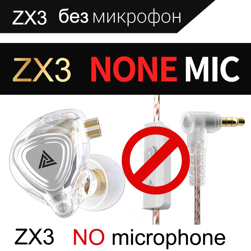 Qkz ZX3 Bass Tai Nghe Thể Thao Chạy Có Dây Trong Tai Stereo Khử