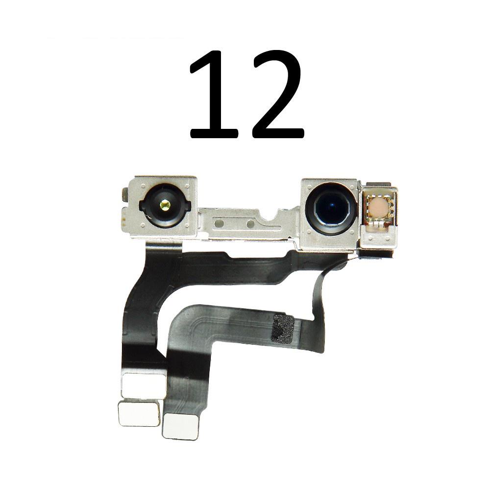 Tương thích với IP 13 12 mini 11 Pro XR XS Max Camera mặt trước nhỏ Mặt trước Cáp mềm có đèn cảm biến tiệm cận Thay thế các bộ phận