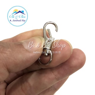 Móc Khóa Càng Cua Gắn Móc Chìa Khóa, Móc Dây Đeo Túi Xách Nhỏ, Làm Phụ Kiện Handmade