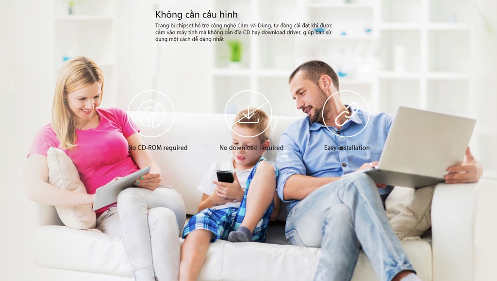 Mô tả Bộ Chuyển Đổi USB WiFi Tenda U2 chuẩn N tốc độ 150Mbps - Hàng Chính Hãng - 2
