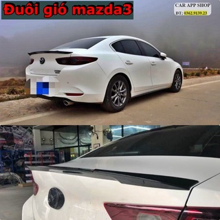 Đuôi Gió Thể Thao Mazda3 Đời Xe  2020 - 2022 Chất Liệu Nhựa ABS Cao Cấp