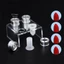 CODECOVED Son Môi Khuôn Dụng Cụ Trang Điểm Nhẫn Đứng Silicone DIY Thủ Công Mỹ Phẩm Son Dưỡng Môi Khuôn