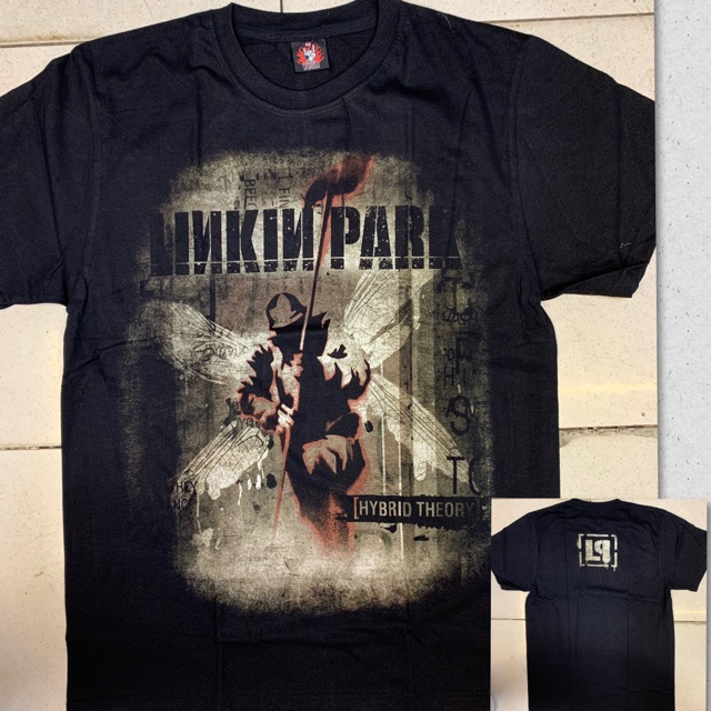 Áo sơ mi nam phổ biến của ban nhạc Rock Linkin Park Áo sơ mi màu đen