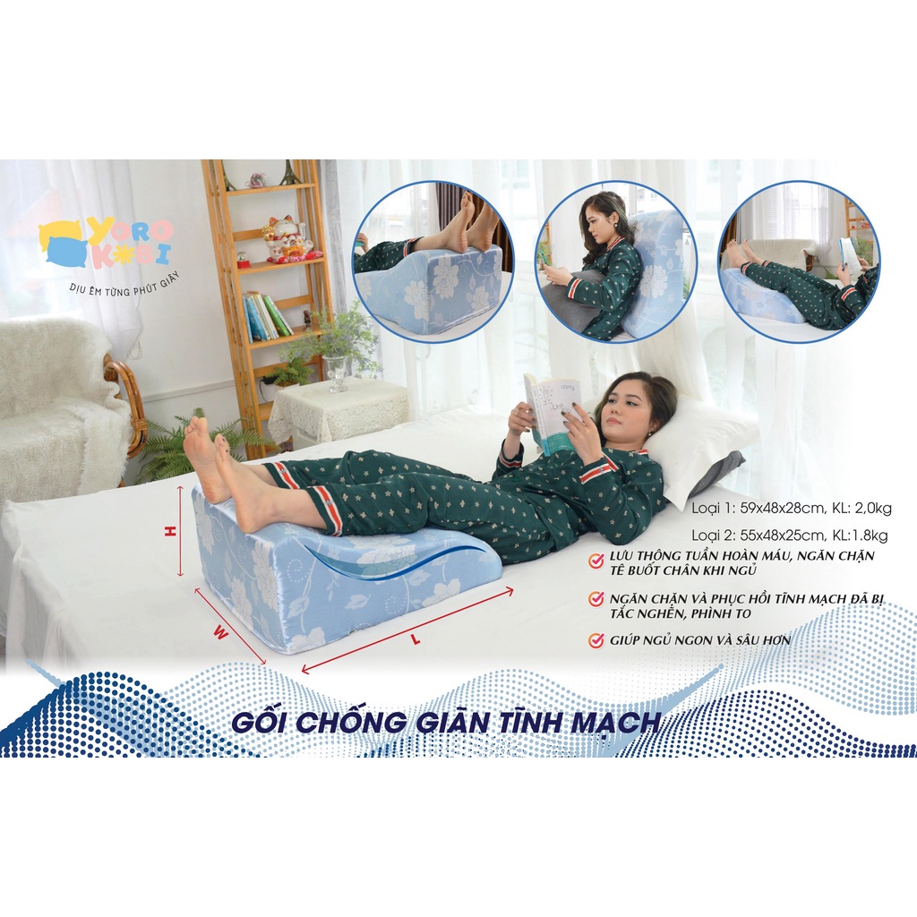 Thiết kế của Chiếc Gối Kê Chân