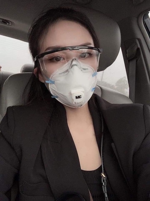 Kính bảo hộ WINS, chính hãng TAIWAN, ôm sát mắt, mặt siêu trong, gọng dẻo, bền, bảo vệ mắt tốt