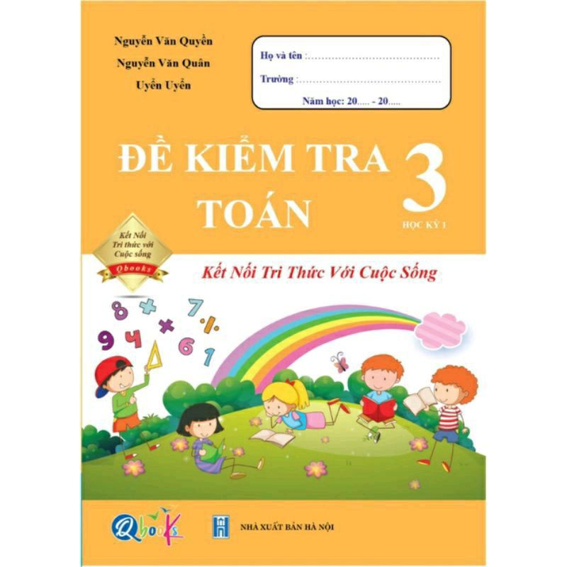 Ảnh Sách - Combo Đề Kiểm Tra Toán Và Tiếng Việt Lớp 3 - Kết Nối Tri Thức Với Cuộc Sống - Học Kì 1 3