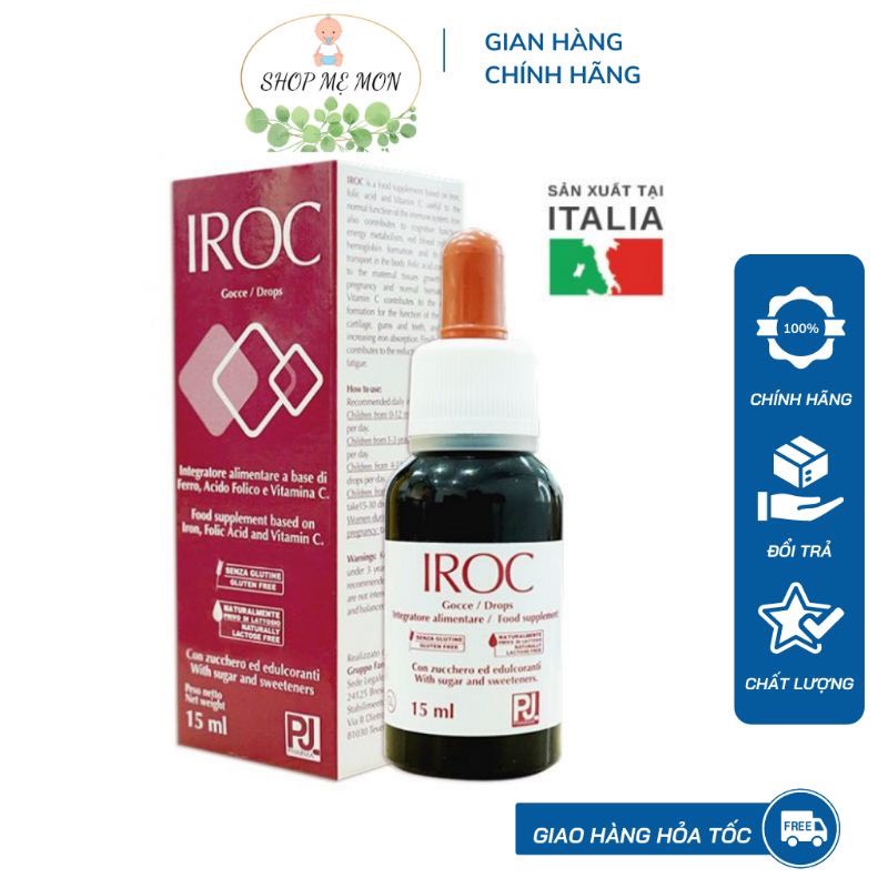 IROC ( Sắt, Vitamin)
