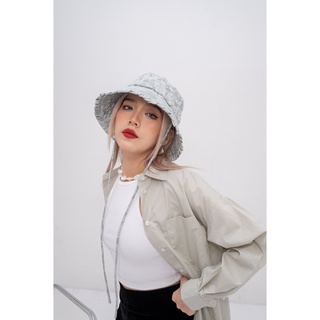 Mũ Nón Bucket Vành Bèo - Nón Bay Bổng KoiKooi - xanh mint