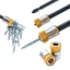 Screwdriver Bits Magnetic Ring 1/4" 6.35mm Metal Strong Magnetizer Screw for Ele