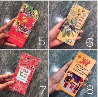 [Big Sale] Combo 1 bao lì xì siêu đẹp