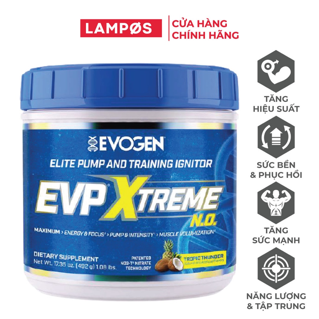 [Chính Hãng BBT] Evogen EVP-Extreme, XTREME Pre-Workout, Hỗ Trợ Tỉnh ...