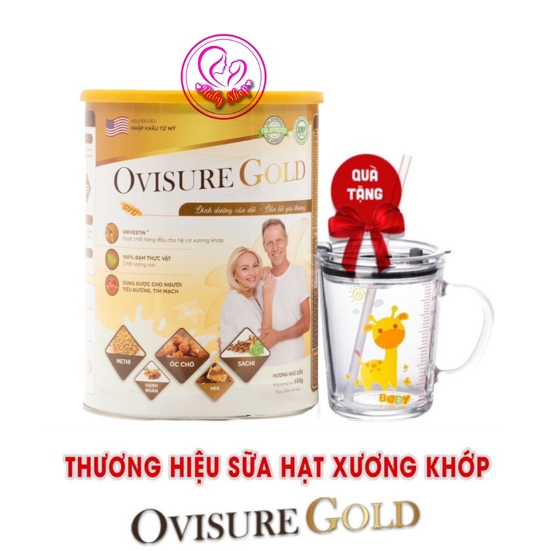 Đối tượng nào nên sử dụng sữa hạt xương khớp Ovisure Gold?
