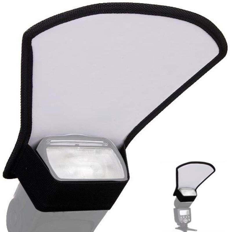 Đa Năng Mềm Cường Lực Ánh Sáng Flash Speedlite Bạc Trắng Chụp Ảnh Phản Quang Cho Máy Ảnh SLR