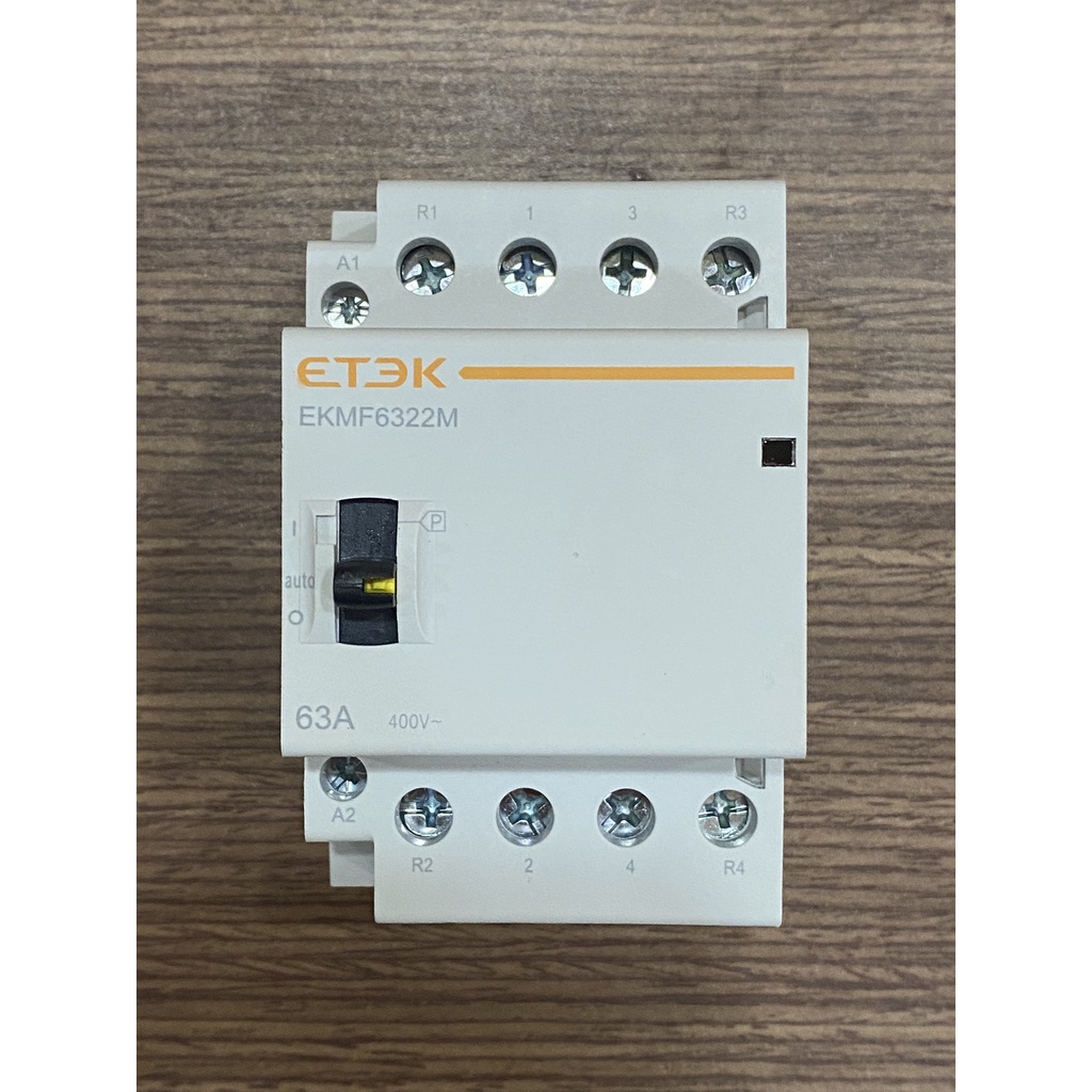 Contactor ETEK chuyển mạch 2NO 2NC 25A 63A làm ATS chuyển mạch nhanh ...