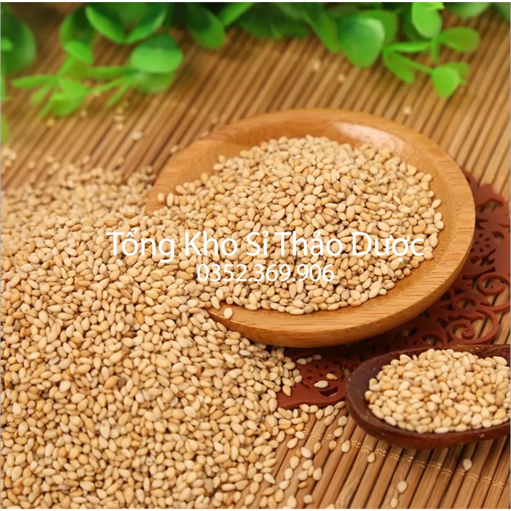Hạt mè trắng 100g ( Vừng trắng khô làm sốt mè rang thơm ngon) | Shopee ...