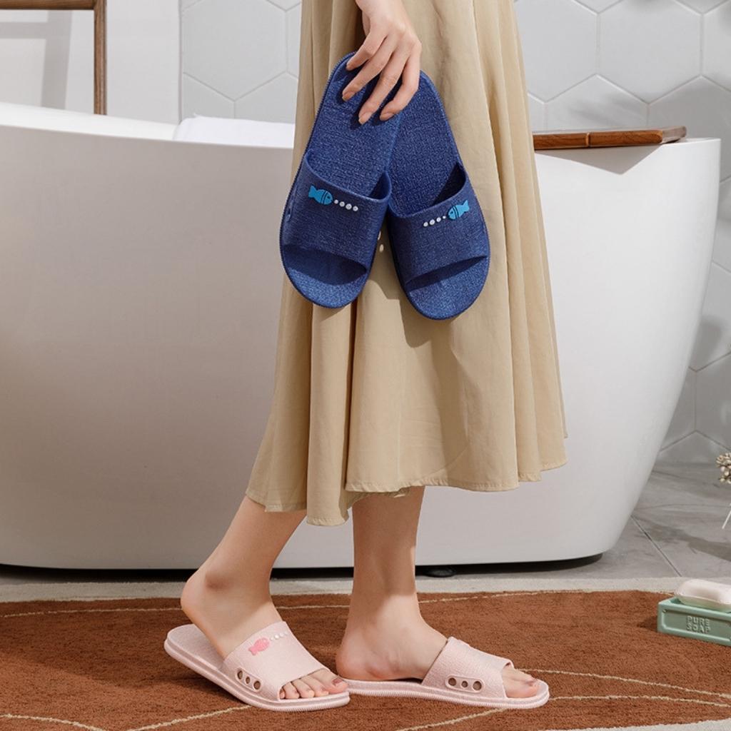 Dép nam nữ đi trong nhà hình CÁ siêu xinh, mềm êm - ảnh 5