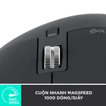 Chuột không dây Bluetooth Logitech MX Master 3s – Yên tĩnh, 8K DPI, Cuộn siêu nhanh, sạc USB-C — ảnh 3