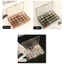 Hộp đựng đồ trang sức CHEESELY dành cho nữ Cô gái Acrylic 38 lưới Giá đỡ trưng bày trang sức trong suốt
