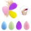 Set 4 / 12 bông mút tán kem nền nhỏ xinh bằng cao su màu sắc gửi ngẫu nhiên