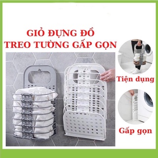 giỏ quần áo gấp gọn cạnh máy giặt,giỏ đựng đồ đa năng