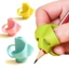 LAKAM Silicone Pencil Grips Đào tạo Ba ngón Thư pháp Viết Hỗ trợ Grip