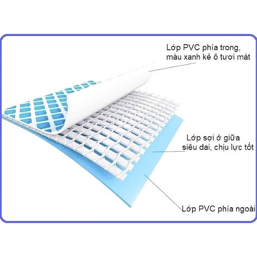 [Đủ kích thước] Bạt Nhựa PVC chống thấm, che nắng, mưa