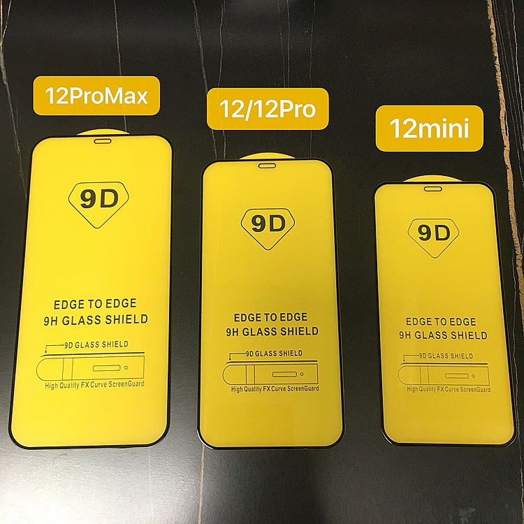Kính cường lực 9D PRO+ full màn cho Ip 7/7plus/8/8plus/x/xs/xs max/11/11pro/11promax/12/13/14/15/16/17/pro/max/plus/air