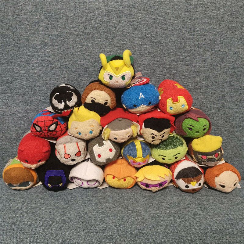 Tsum Tsum Người Nhện Loki Captain America Ironman Sang Trọng Đồ