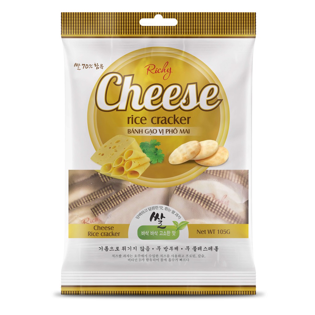 Bánh gạo Richy vị phô mai | Shopee Việt Nam
