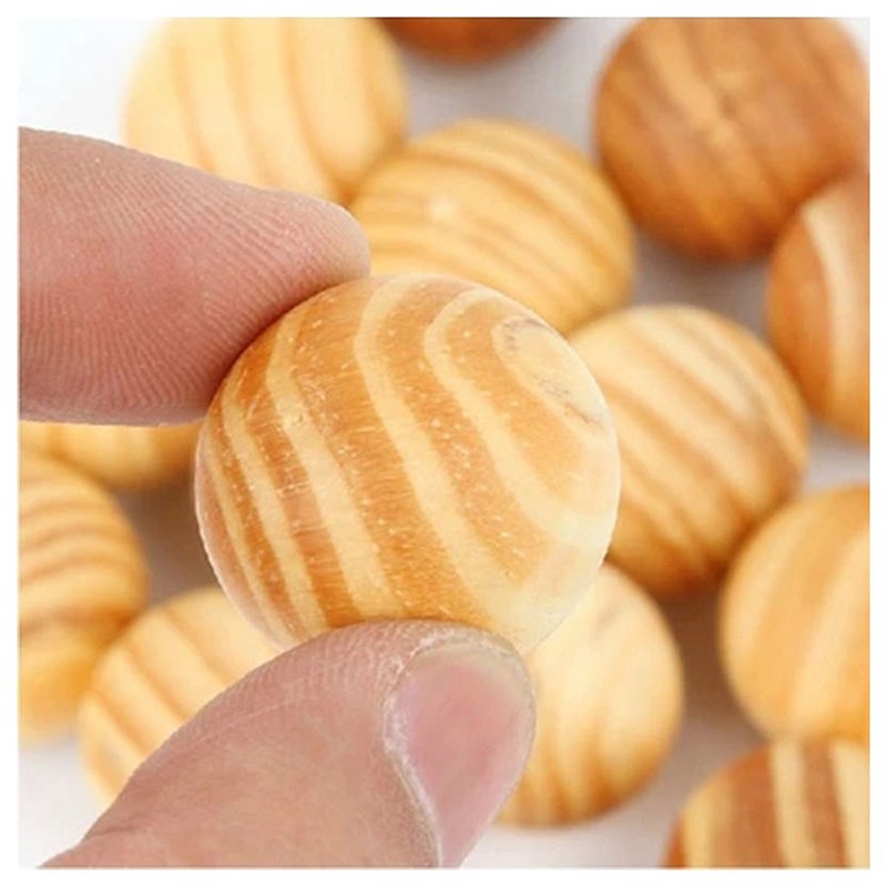 Bóng Gỗ Tuyết Tùng Tự Nhiên Chống Côn Trùng Cho Tủ Quần Áo