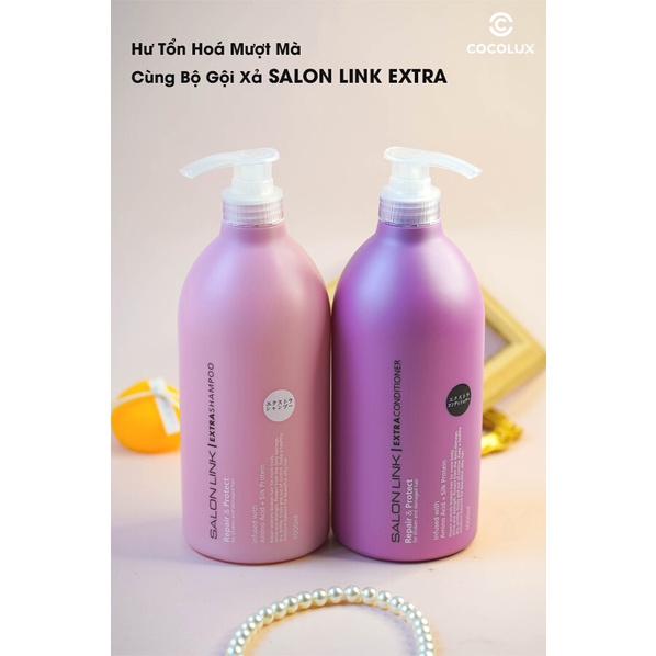 Bộ gội xả Salon Link Extra 1000ml [COCOLUX]