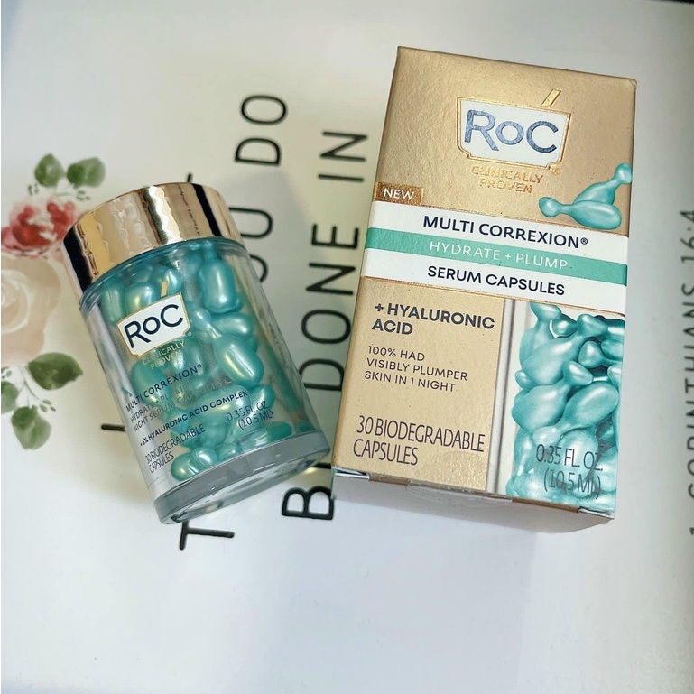 TINH CHẤT DƯỠNG DA ROC MULTI CORREXION HYDRATE AND PLUMP NIGHT SERUM ...