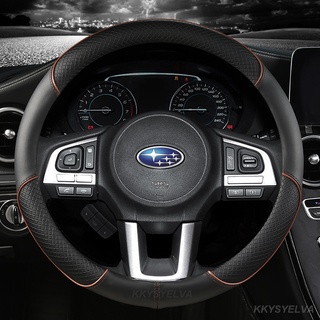 Vỏ bọc vô lăng ô tô bằng da Chống trượt cho Subaru Forester Legacy XV BRZ WRX Phụ kiện ô tô chất lượng cao