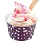 GAVESTO 100 CÁI Muffin Cup Dot Trang trí Máy nướng Pan Paper