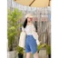 ÁO TRỄ VAI HOA CỘT NƠ NGỰC XINH XẮN - FLORA CROPTOP