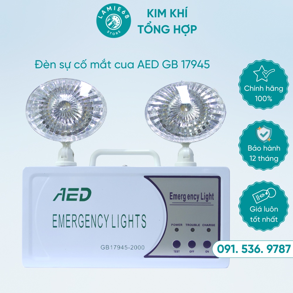 Đèn tự động ⚡ GIÁ CỰC SỐC ⚡ Đèn sự cố thoát hiểm (mắt cua) loại nhỏ ...