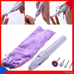 Bút điện mài móng dài 16.5cm và phụ kiện dùng trong salon làm móng