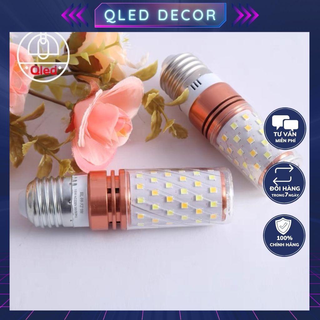 Bóng đèn LED bắp ngô cao cấp với 3 chế độ ánh sáng [Bảo hành 12 tháng]