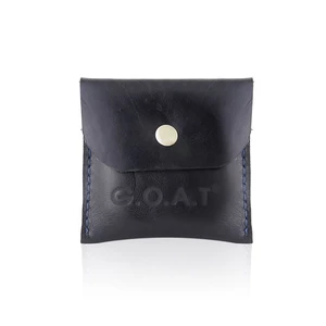 Móc khóa Da thật GOAT K0009 màu xanh đen