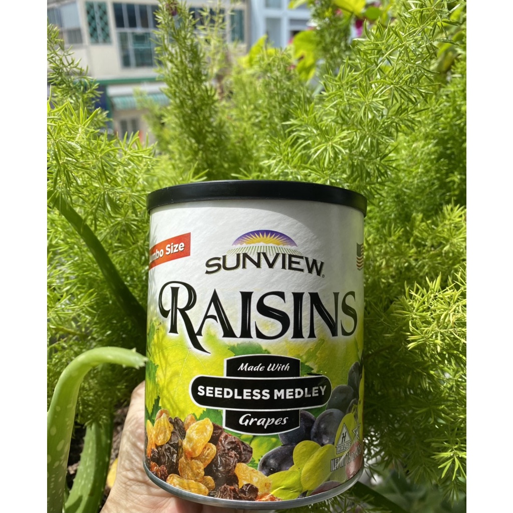 NHO KHÔ SUNVIEW RAISINS 425G JUMBO SIZE Shopee Việt Nam